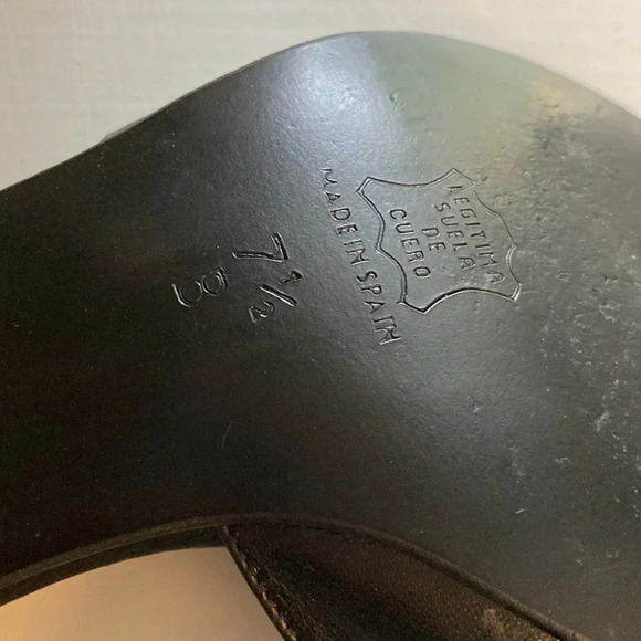 Ingledew’s Spanish Collection sandals kitten heels size 7.5 - Picture 8 of 15